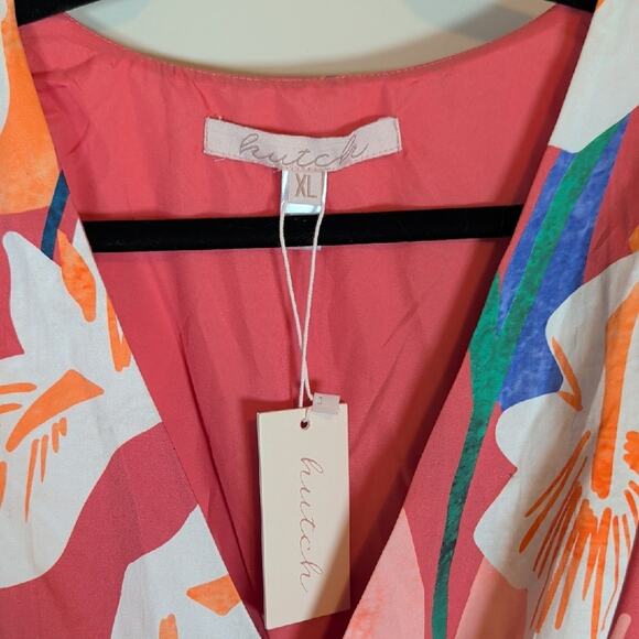 NEW Anthropologie Hutch Stace Sleeveless Wrap Midi Dress - Picture 4 of 15